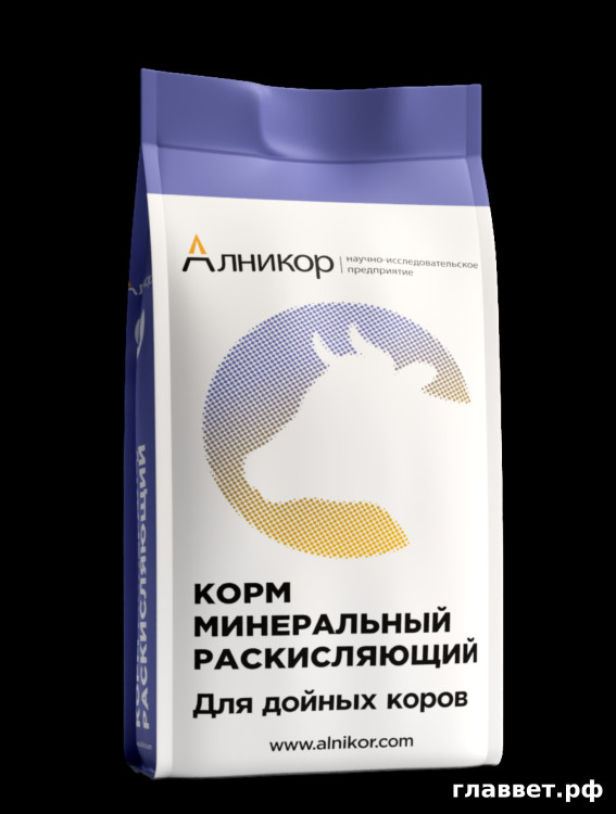 Корм минеральный раскисляющий для дойных коров