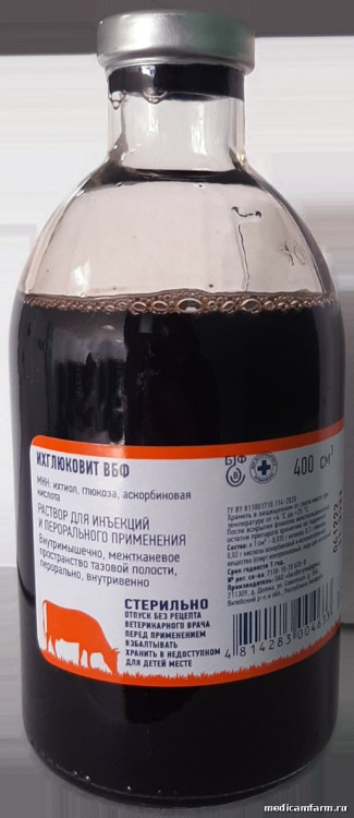 Ихглюковит ВБФ, фл. 400 см3