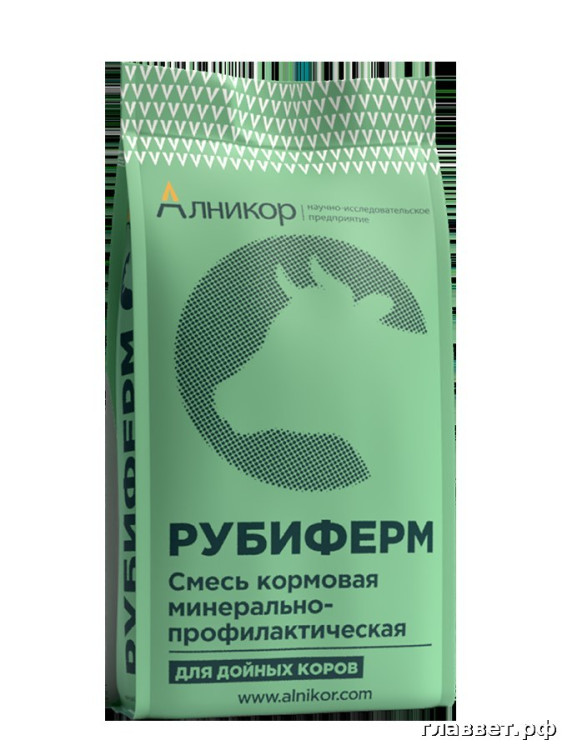 Смесь кормовая минерально-профилактическая для дойных коров «РУБИФЕРМ»