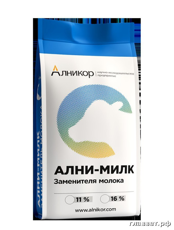 Заменитель цельного молока «Ални-милк» 16%