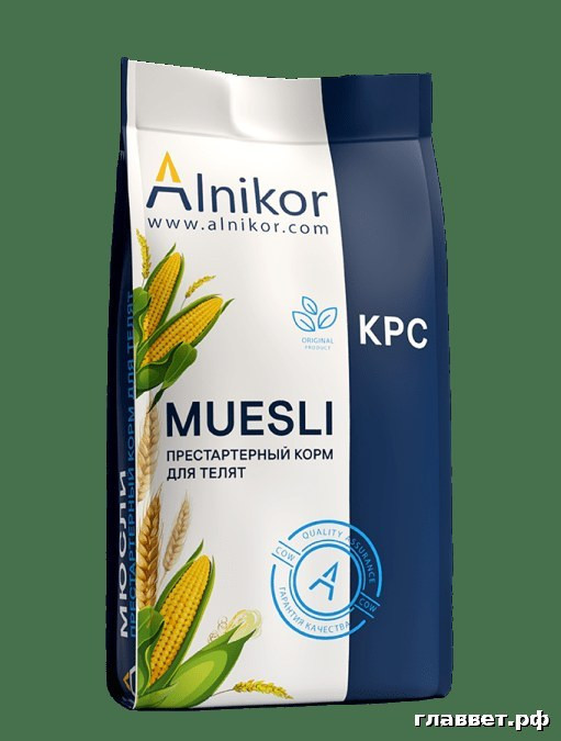 Корм для молодняка КРС «Мюсли»